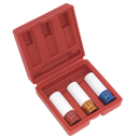 Alloy Wheel Impact Socket Set 1/2"Sq Drive 3pc