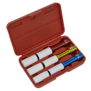 Sealey Alloy Wheel Impact Socket Set 1/2"Sq Drive 3pc
