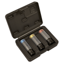 Sealey Premier Alloy Wheel Ultra-Power Impact Socket Set 1/2"Sq 