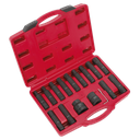 Impact Hex, TRX-Star* & TRX-Star* Female Socket Bit Set 3/4" & 1"Sq Drive 16pc