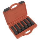 Sealey Impact & TRX-Star* Female Deep Socket Set 3/4"Sq Drive 12