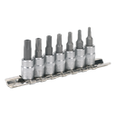 Sealey Premier TRX-TS* Security Socket Bit Set 1/4"Sq Drive 7pc