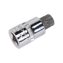 Premier Security Spline Socket Bit 1/2"Sq Drive M16