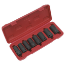 Sealey Locking Wheel Nut Removal Set 1/2"Sq Drive 8pc