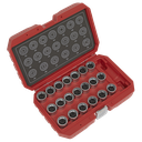 Sealey Locking Wheel Nut Key Set for VAG 20pc