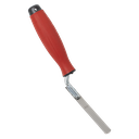 Sealey Stainless Steel Edging Trowel with Rubber Handle 12mm