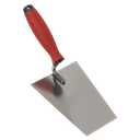 Sealey Stainless Steel Masonry Trowel with Rubber Handle 160mm