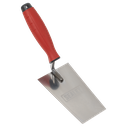 Stainless Steel Filler Trowel with Rubber Handle 140mm