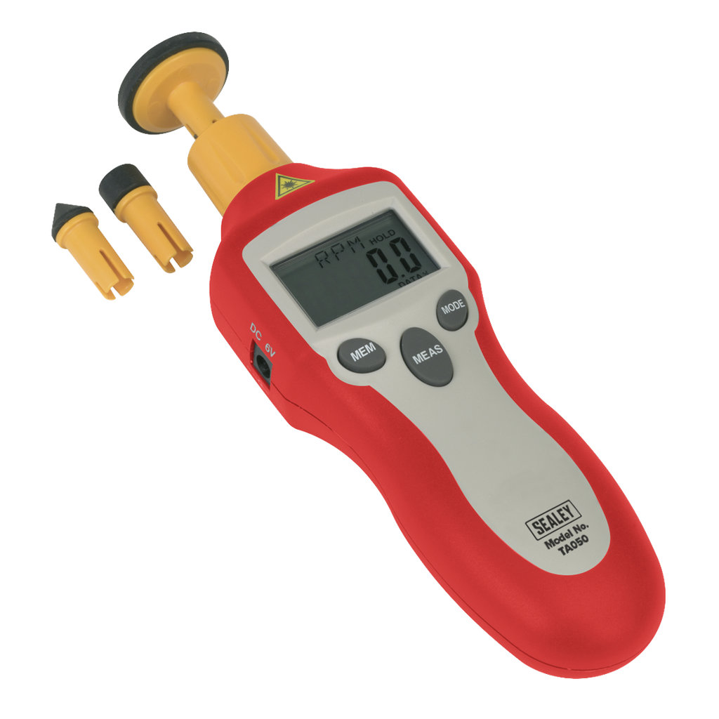 Sealey Contact/Non-Contact Digital Tachometer