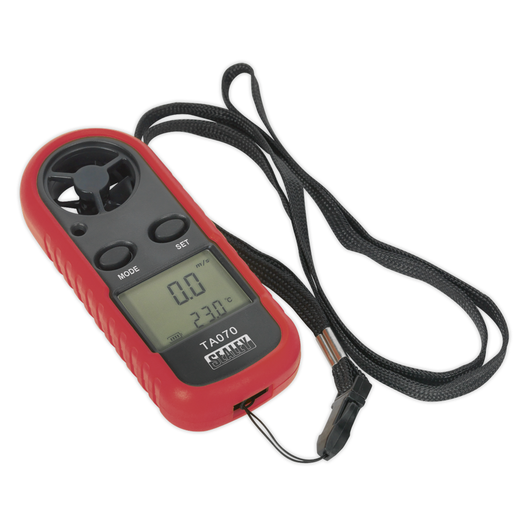Sealey Anemometer with Beaufort Scale