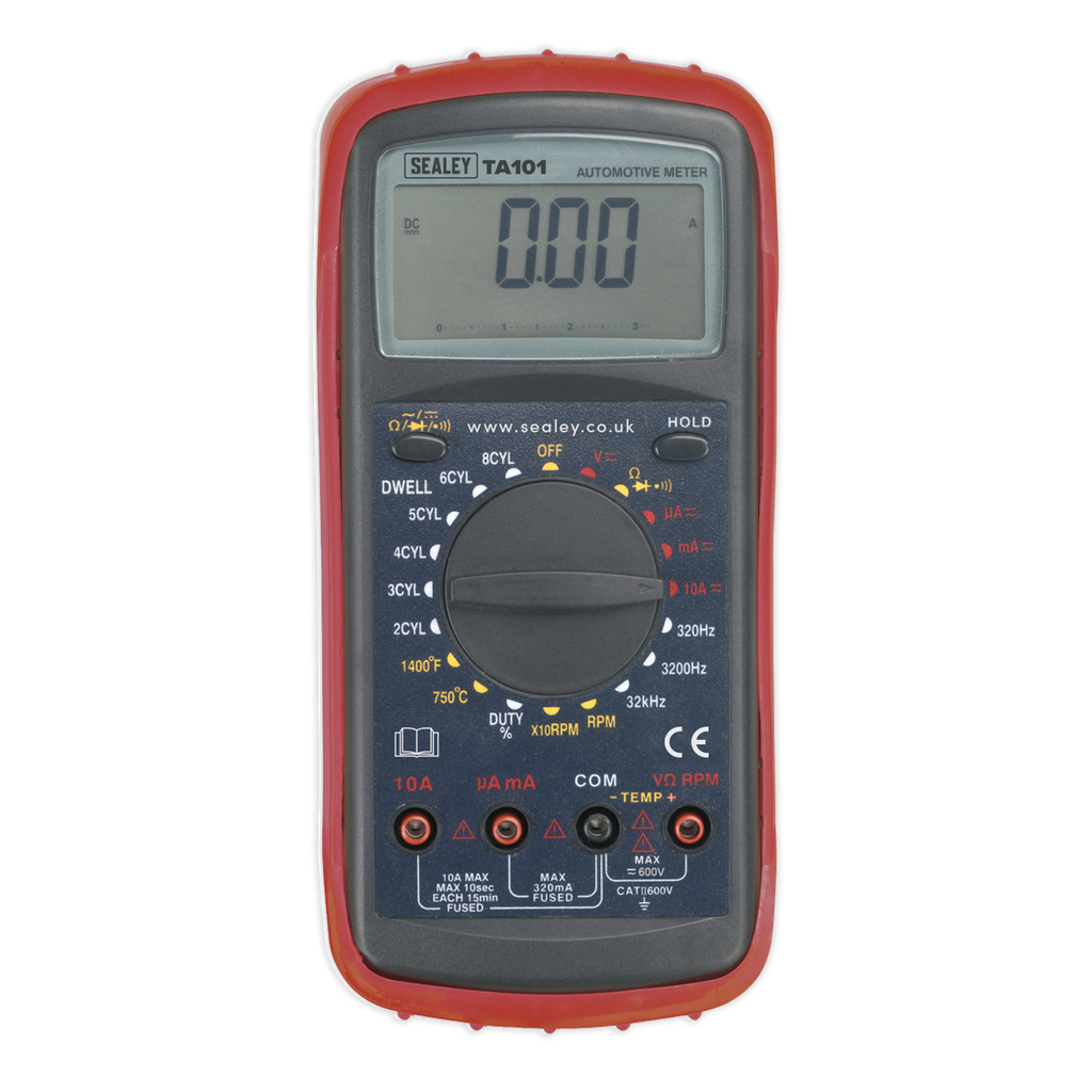 Sealey 12-Function Digital Automotive Multimeter