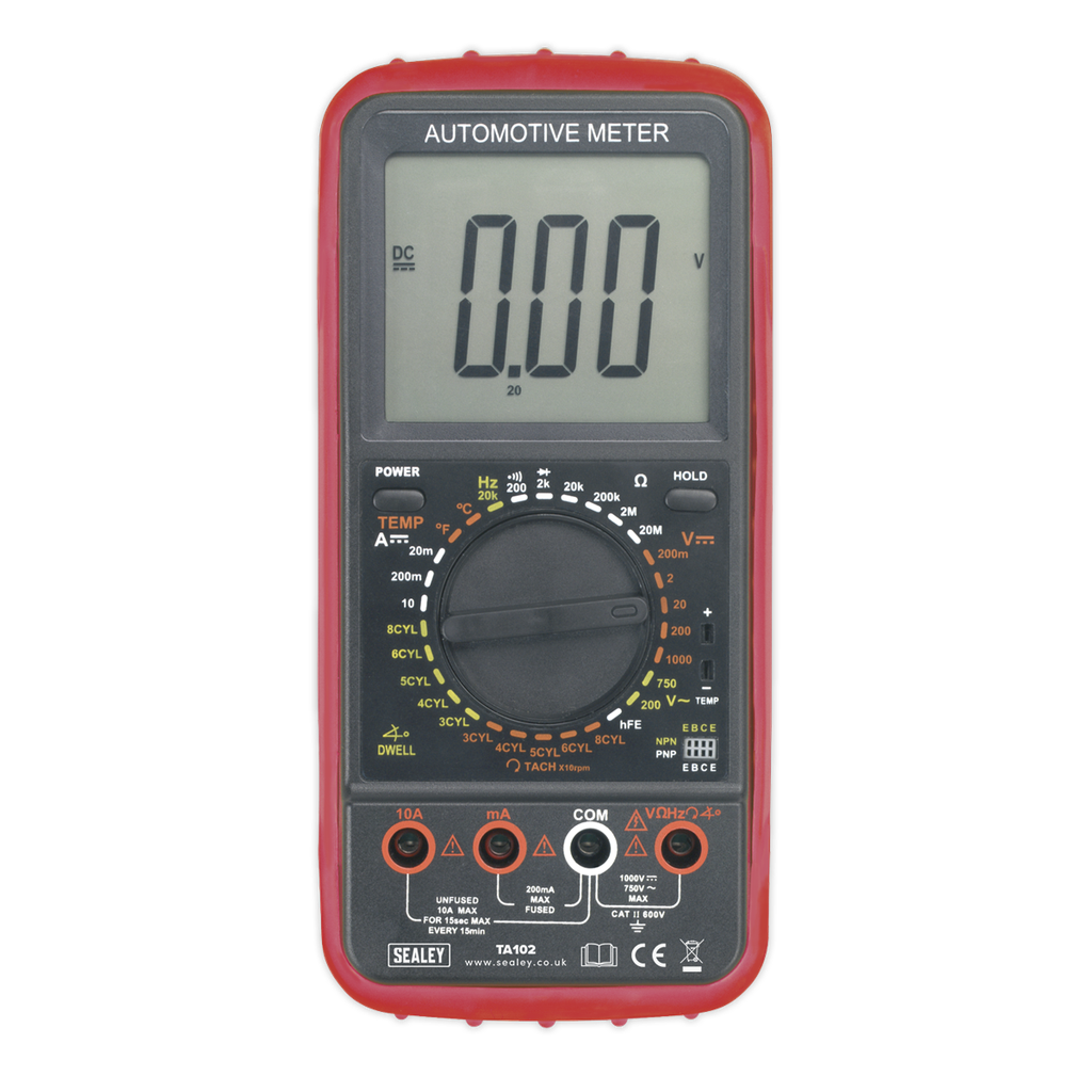 Sealey 11-Function Digital Automotive Multimeter