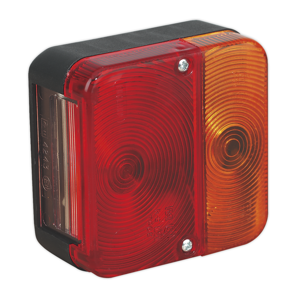 Sealey Rear Square Lamp Cluster with Bulbs 12V