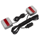 Sealey Rear Lighting Set Magnetic LED 12V