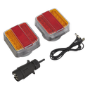 Sealey Wireless SMD LED Trailer Light Set 2pc