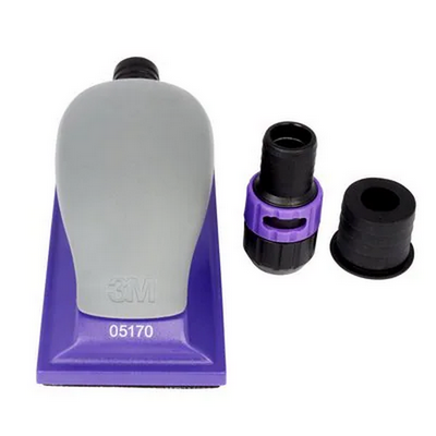 3M 70mm x 127mm Hookit Purple & Multihole Handblock (Each)