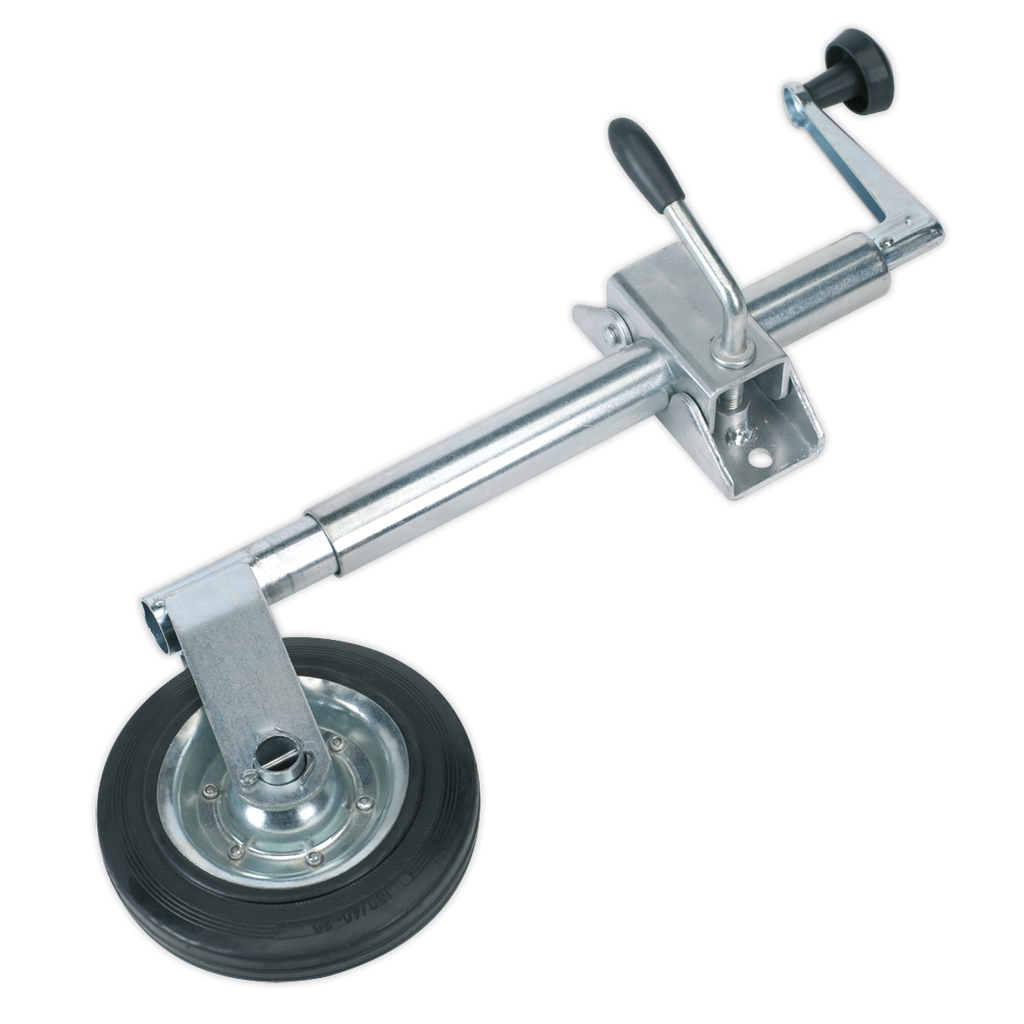 Jockey Wheel & Clamp 35mm - 150mm Solid Wheel