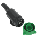 Sealey Towing Plug 13-Pin Euro Plastic 12V