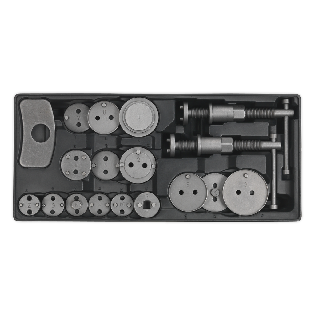Sealey Premier Brake Wind-Back Tool Kit with Tool Tray 18pc