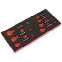 Premier Insulated Open-End Spanner Set with Tool Tray 7pc - VDE Approved