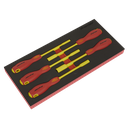 Premier Insulated Nut Driver Set with Tool Tray 5pc - VDE Approved