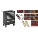 Rollcab 7 Drawer with Insulated Tool Kit 63pc