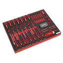 Premier Platinum Screwdriver Set with Tool Tray 72pc