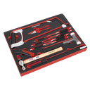 Premier Platinum Hacksaw, Hammers & Punch Kit with Tool Tray 13pc