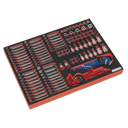 Sealey Premier Platinum Specialised Bit & Socket Set with Tool Tray 177pc