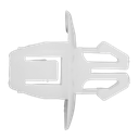 Side Moulding Clip 18mm x 19mm, Suzuki/Toyota - Pack of 20