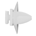 Moulding Clip 20mm x 17mm, Peugeot - Pack of 20