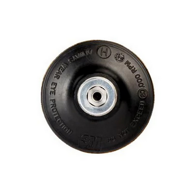 3M 75mm Roloc Backing Pad With A 1/4 Inch Thread And A 6.4mm Shaft (Each)