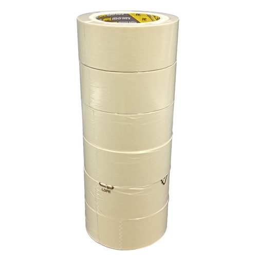 3M 48mm Beige Scotch Masking Tape 2328 50M Roll (Pkt 24)