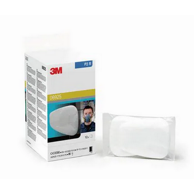 3M P2 Replacement Particulate Filters For 6000 & 7500 Series Mas