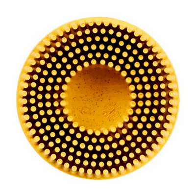 3M 50mm Medium Roloc Yellow Bristle Disc (Pkt 10)