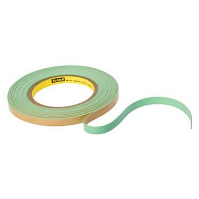 3M 9.5mm Green / Grey Drip Check Seam Sealer Tape 9.1M Roll (Each)