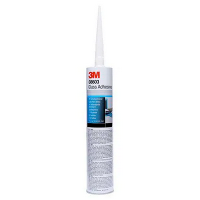 310ml 3M Black Polyurethane Windscreen Adhesive Cartridge (Each)