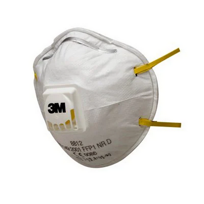 3M FFP1 Valved Cup Shaped Classic Disposable Particulate Respirator (Pkt 10)