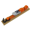 Sealey Ratchet Strap Polyester Webbing S-Hook with Corner Protec