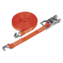 Ratchet Strap Polyester Webbing 25mm x 10m 1500kg Breaking Strength