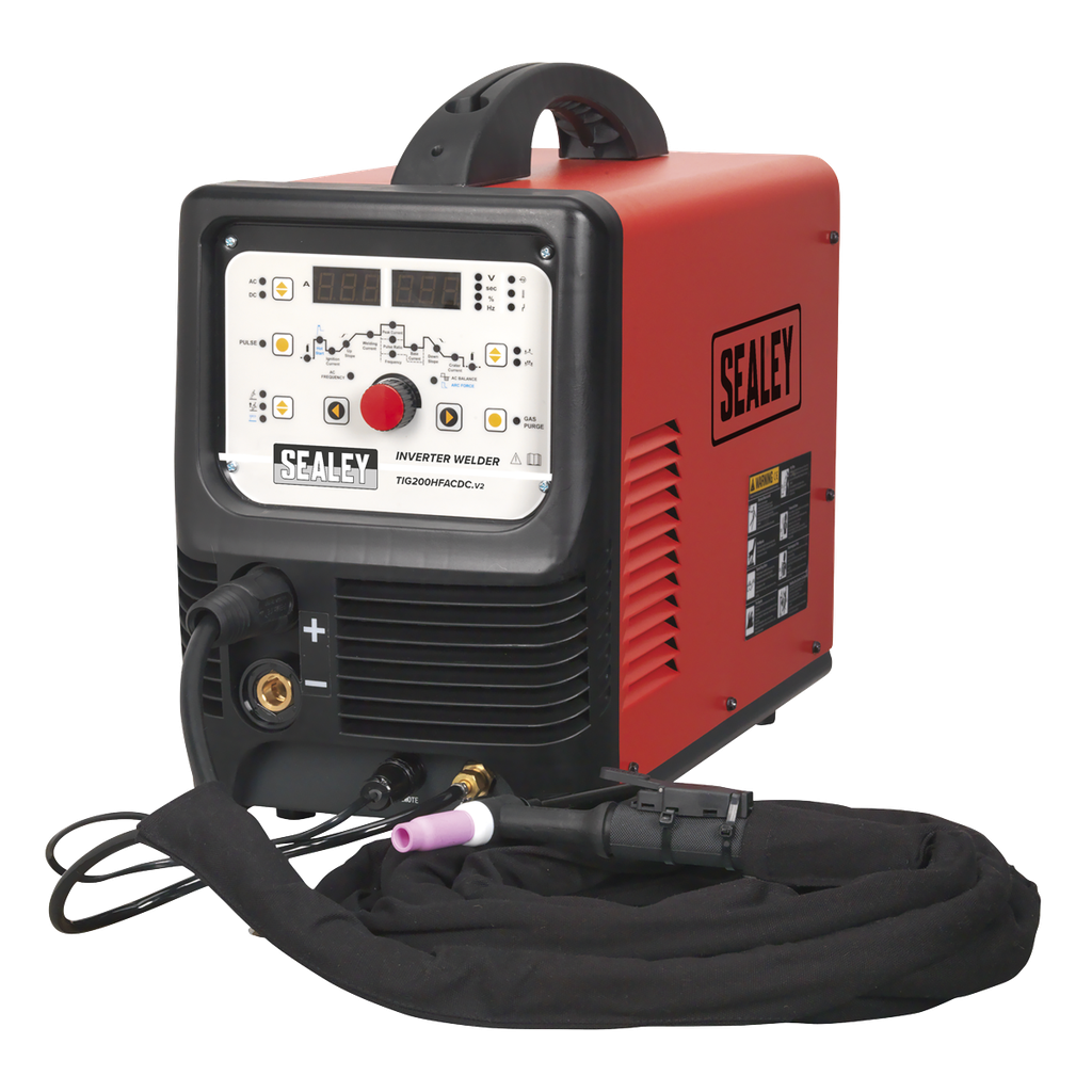 Sealey TIG/MMA HF AC/DC Inverter Welder 200A 230V