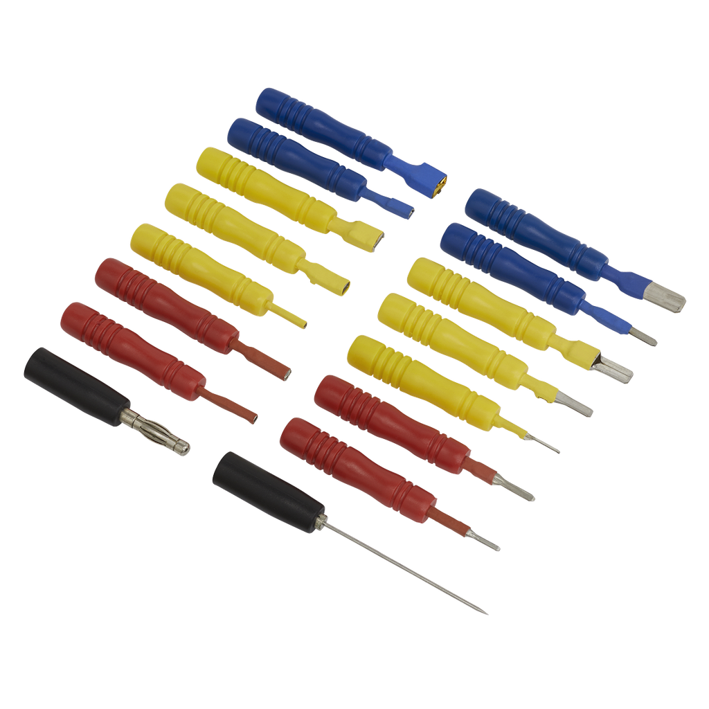 Sealey Test Lead Connector Set 16pc