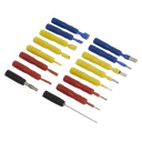 Sealey Test Lead Connector Set 16pc
