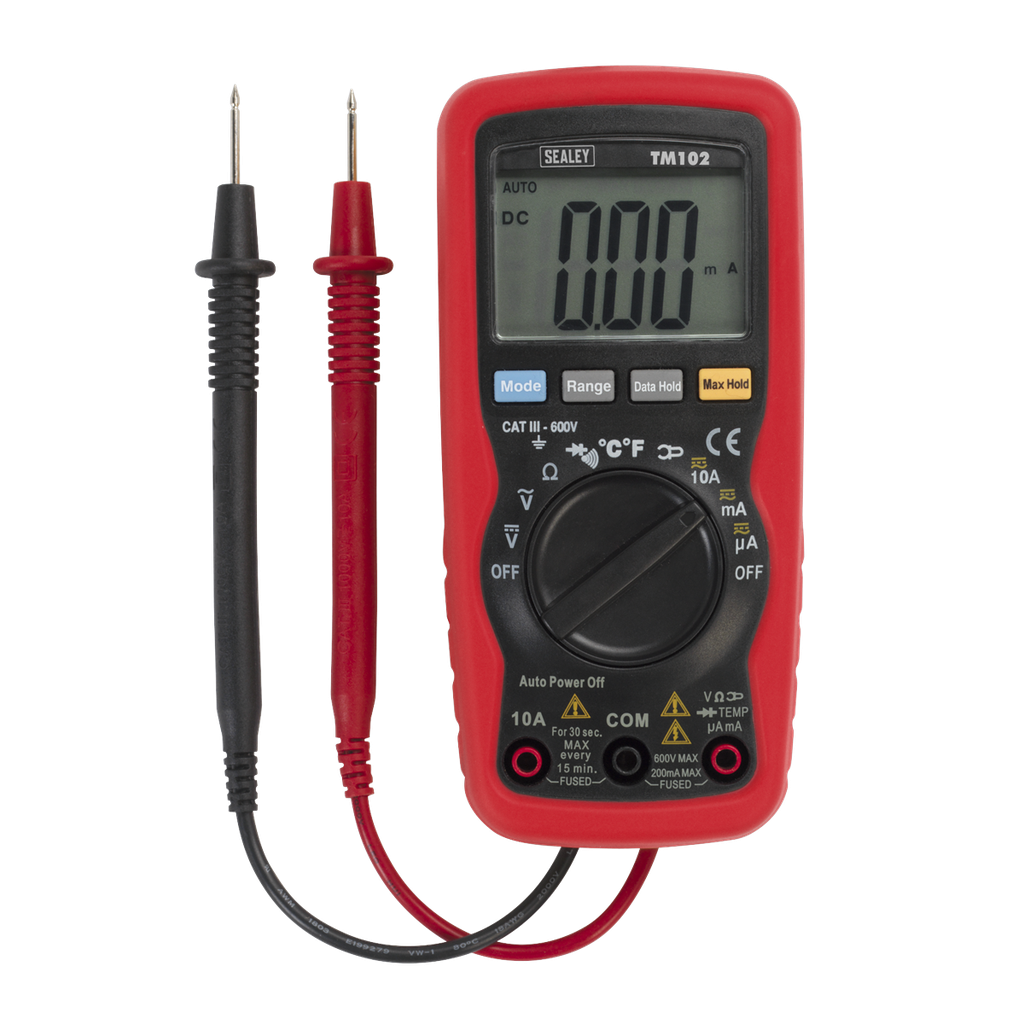 Sealey 8-Function Professional Auto-Ranging Digital Multimeter