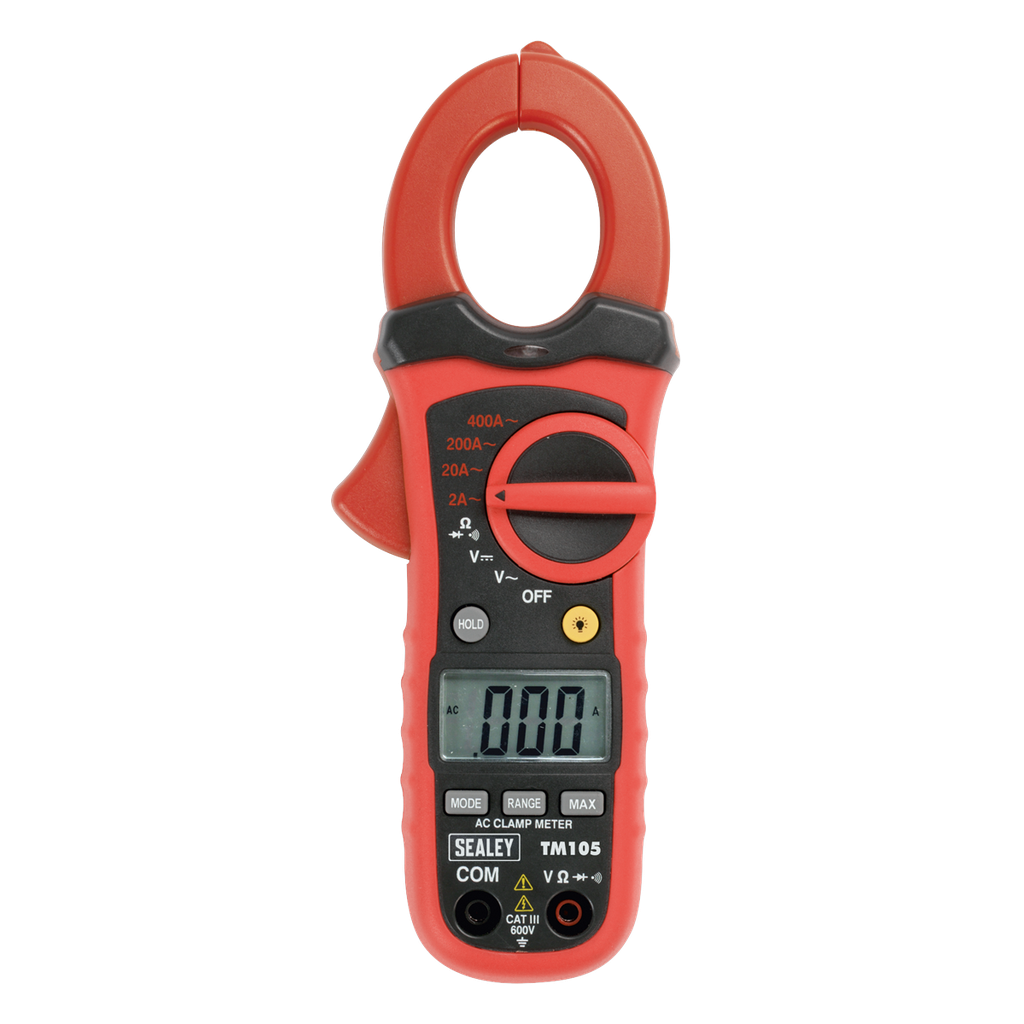 Sealey 6-Function Professional Auto-Ranging Digital Clamp Meter 