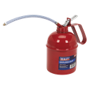 Sealey Metal Oil Can with Flexible Spout 1000ml