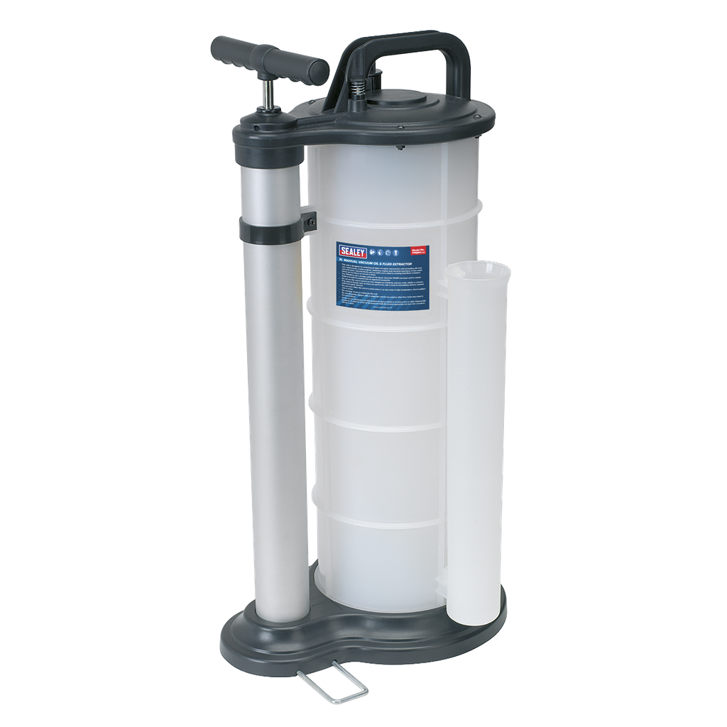 Sealey Manual Vacuum Oil & Fluid Extractor Pump 9L