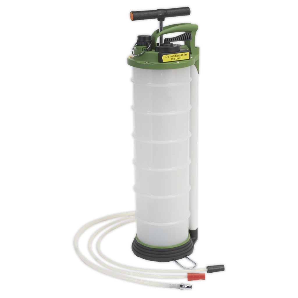 Sealey Manual Vacuum Oil & Fluid Extractor & Discharge 6L