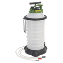 Sealey Manual Vacuum Oil & Fluid Extractor & Discharge 18L
