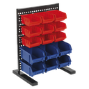 Bench Mounting Bin Storage System with 15 Bins